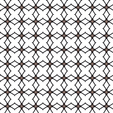 Modern geometrik vektör tasarımı, kusursuz desen çizimi