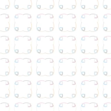 Modern geometrik vektör tasarımı, kusursuz desen çizimi