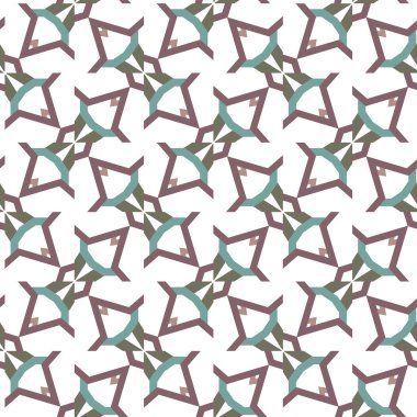 Soyut geometrik şablonun vektör çizimi