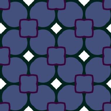 Soyut geometrik şablonun vektör çizimi