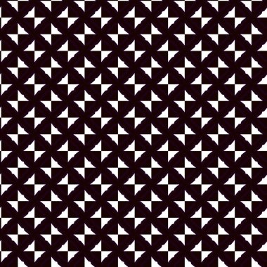 Modern geometrik vektör tasarımı, kusursuz desen çizimi