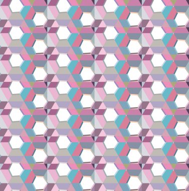 geometrik süsleme tarzında soyut arkaplan dokusu, pürüzsüz tasarım deseni