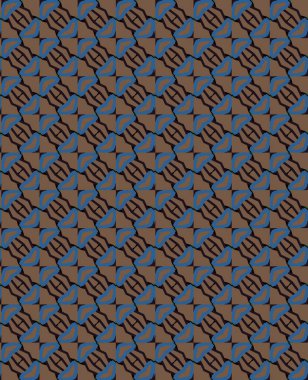 Soyut geometrik şablonun vektör çizimi