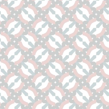 Modern geometrik vektör tasarımı, kusursuz desen çizimi