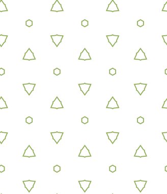 Modern geometrik vektör tasarımı, kusursuz desen çizimi