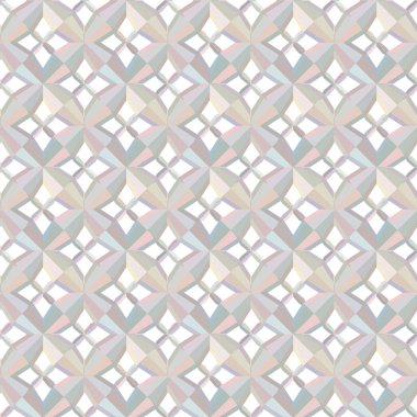 Modern geometrik vektör tasarımı, kusursuz desen çizimi