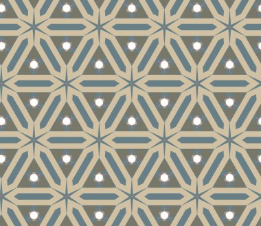 Soyut geometrik şablonun vektör çizimi