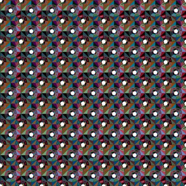 Soyut geometrik şablonun vektör çizimi