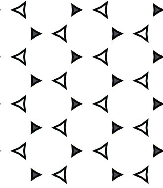 Modern geometrik vektör tasarımı, kusursuz desen çizimi