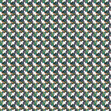 Modern geometrik vektör tasarımı, kusursuz desen çizimi