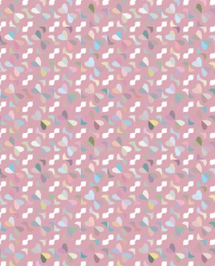 soyut kaleydoskop kumaş dikişsiz arkaplan, vektör illüstrasyonu 