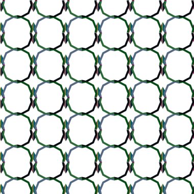 Soyut geometrik şablonun vektör çizimi