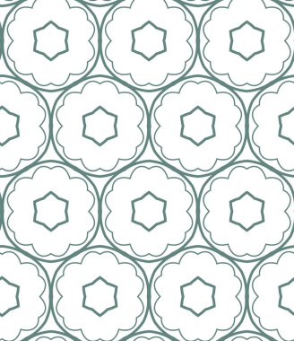 Modern geometrik vektör tasarımı, kusursuz desen çizimi