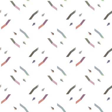 Soyut geometrik şablonun vektör çizimi