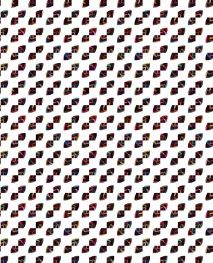 Modern geometrik vektör tasarımı, kusursuz desen çizimi