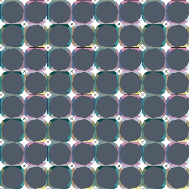 Modern geometrik vektör tasarımı, kusursuz desen çizimi