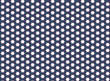 Modern geometrik vektör tasarımı, kusursuz desen çizimi