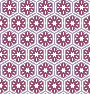 Soyut geometrik şablonun vektör çizimi