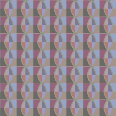 Soyut geometrik şablonun vektör çizimi