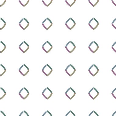 Modern geometrik vektör tasarımı, kusursuz desen çizimi