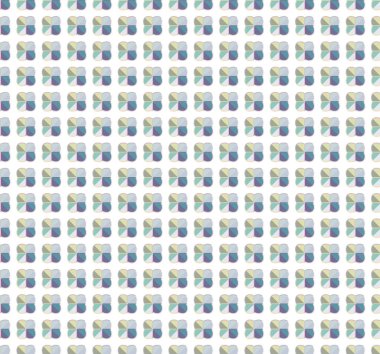 Modern geometrik vektör tasarımı, kusursuz desen çizimi