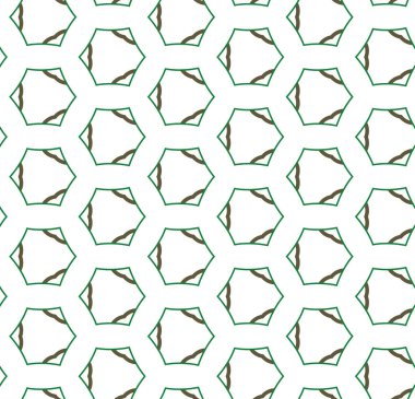 Modern geometrik vektör tasarımı, kusursuz desen çizimi