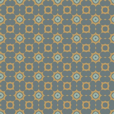 Modern geometrik vektör tasarımı, kusursuz desen çizimi