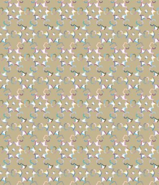 Modern geometrik vektör tasarımı, kusursuz desen çizimi