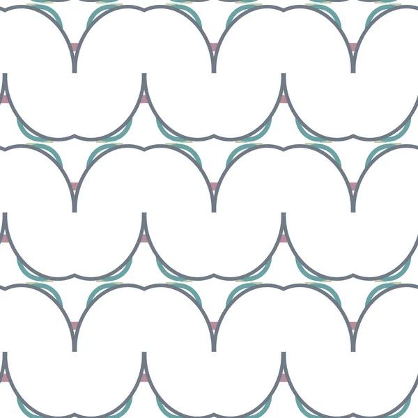 Design Vetorial Geométrico Moderno Ilustração Padrão Sem Costura — Vetor de Stock