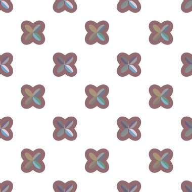 Modern geometrik vektör tasarımı, kusursuz desen çizimi