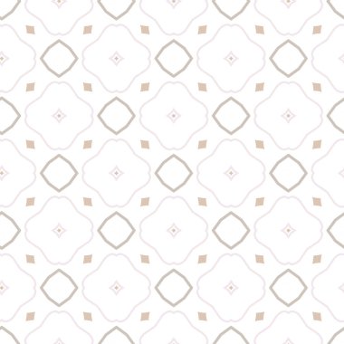 geometrik süsleme biçiminde kusursuz vektör deseni