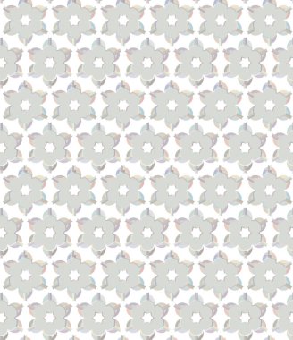 Modern geometrik vektör tasarımı, kusursuz desen çizimi