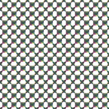 Modern geometrik vektör tasarımı, kusursuz desen çizimi