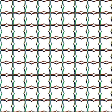 Soyut geometrik şablonun vektör çizimi