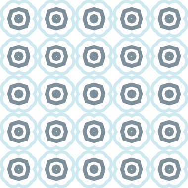 Modern geometrik vektör tasarımı, kusursuz desen çizimi