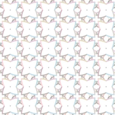 Modern geometrik vektör tasarımı, kusursuz desen çizimi