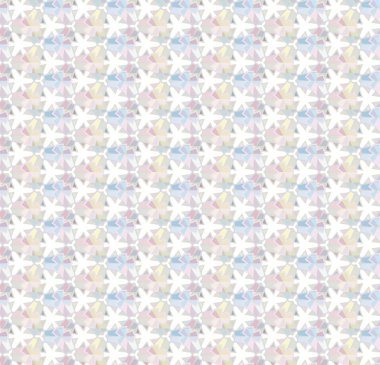 Modern geometrik vektör tasarımı, kusursuz desen çizimi