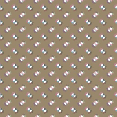 Modern geometrik vektör tasarımı, kusursuz desen çizimi