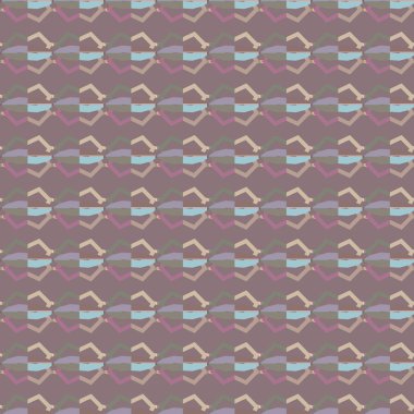 Modern geometrik vektör tasarımı, kusursuz desen çizimi