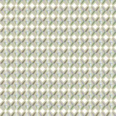 geometrik süsleme biçiminde kusursuz vektör deseni