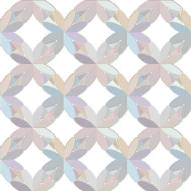 Modern geometrik vektör tasarımı, kusursuz desen çizimi