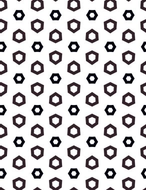 Modern geometrik vektör tasarımı, kusursuz desen çizimi