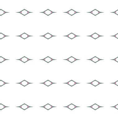 Modern geometrik vektör tasarımı, kusursuz desen çizimi