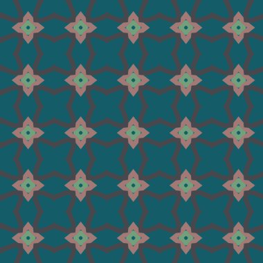 Soyut geometrik şablonun vektör çizimi