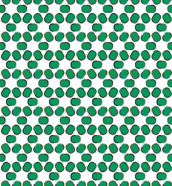 Modern geometrik vektör tasarımı, kusursuz desen çizimi