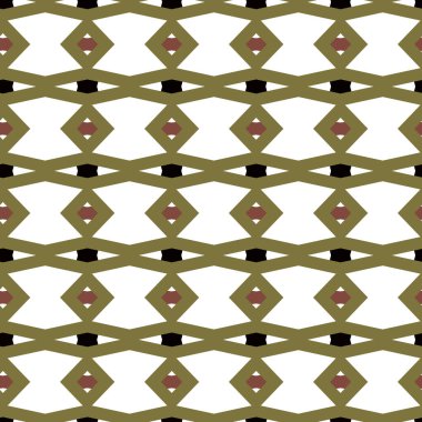 Modern geometrik vektör tasarımı, kusursuz desen çizimi