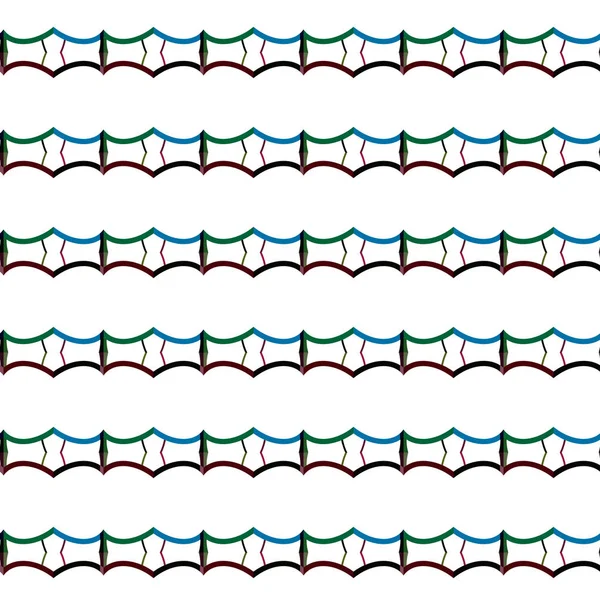 Αδιάλειπτη Φόντο Μοτίβο Αφηρημένη Απεικόνιση — Διανυσματικό Αρχείο