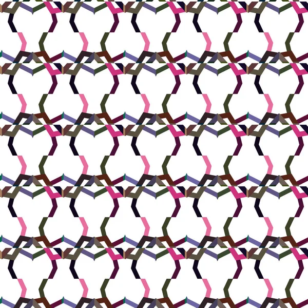 Illustrazione Vettoriale Del Modello Geometrico Astratto — Vettoriale Stock