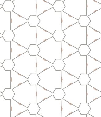 Modern geometrik vektör tasarımı, kusursuz desen çizimi