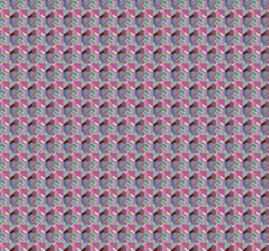 Modern geometrik vektör tasarımı, kusursuz desen çizimi